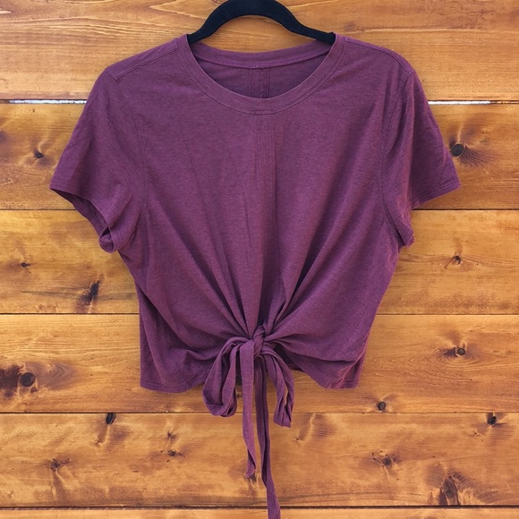 Lululemon Front Tie T-shirt - Picture 4 of 6
